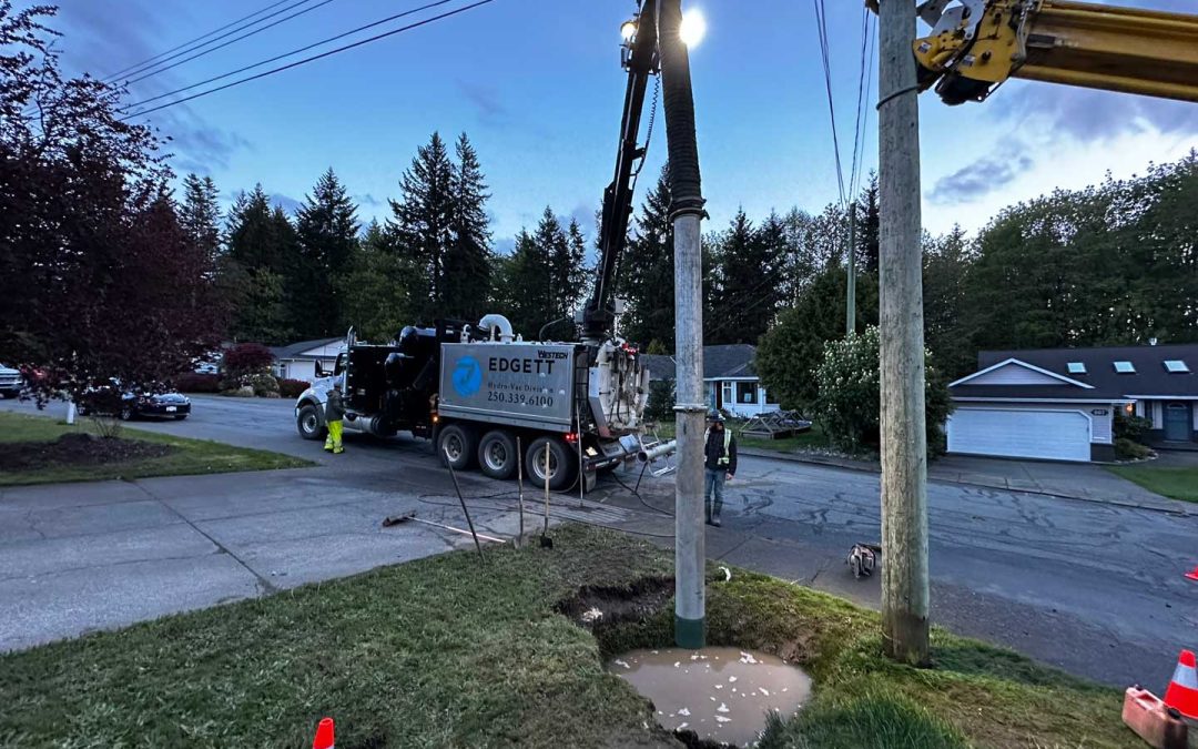 Water Main Repairs: 24/7 Hydrovac Services by Edgett Excavating